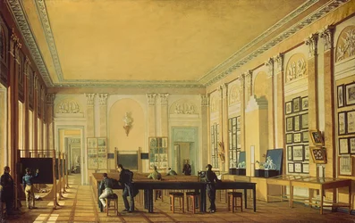 Painting Atelier in the Moscow Art School